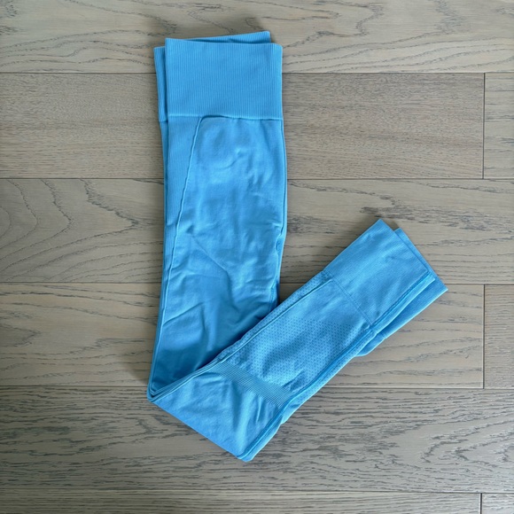 Halfdays Sophia Leggings Forget Me Not Blue Sports Yoga Gym Exercise Size - Picture 3 of 3